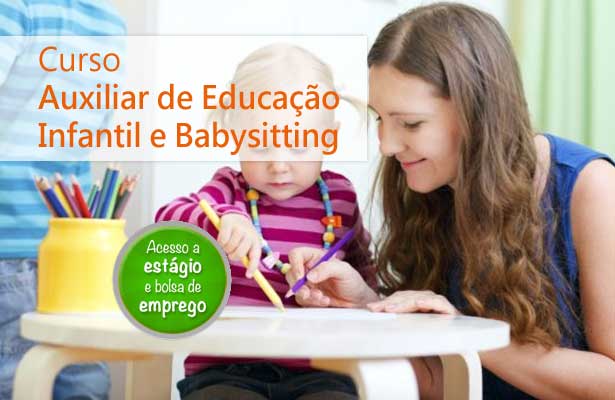 Curso Auxiliar de Educação Infantil e Babysitting